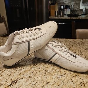 Hugo Boss Men's Cream Sneakers